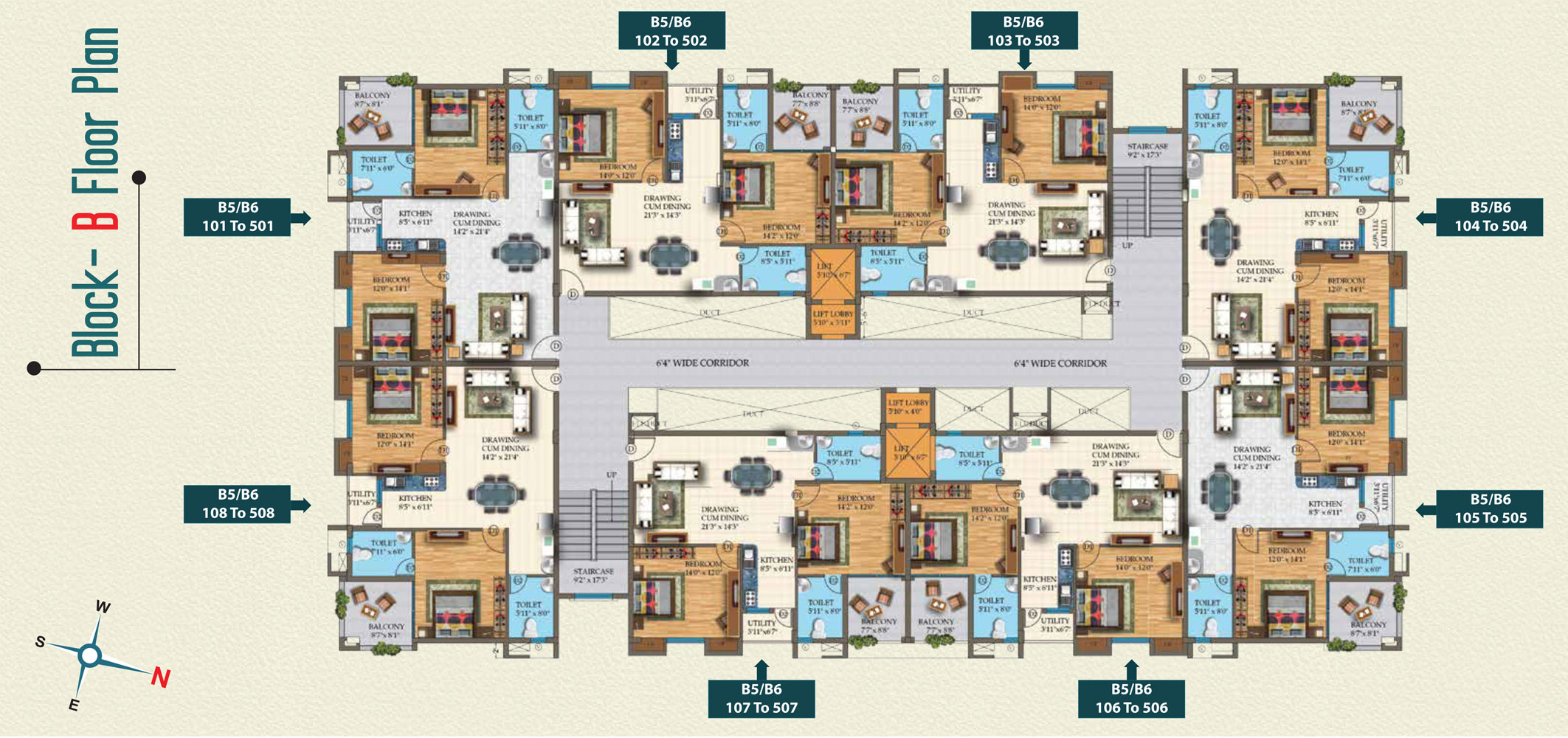 Krishna Laxmi Arcade Affordable Flats in Jharpada, Bhubaneswar