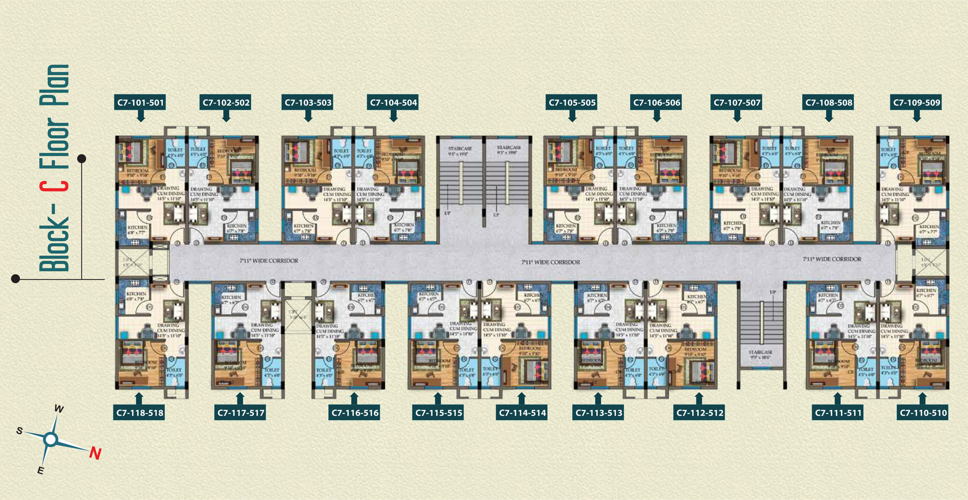 Krishna Laxmi Arcade Affordable Flats in Jharpada, Bhubaneswar