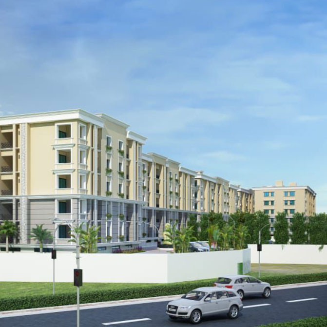 Krishna Laxmi Arcade Affordable Flats in Jharpada, Bhubaneswar